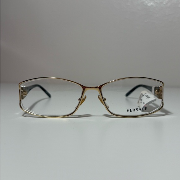 AUTHENTIC Versace MOD. VE1128-B 1002 GOLD 54/16/130 Eyeglasses Optical Frames